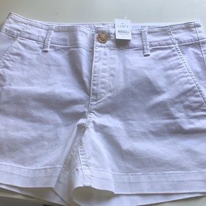 LOFT chino shorts